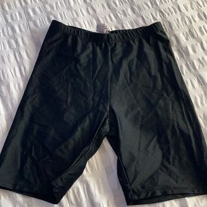 Forever 21 black biker shorts